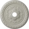 Ekena Millwork Palmetto Ceiling Medallion (Canopies up to 3 5/8"), 23 5/8"OD x 3 5/8"ID x 1 5/8"P, Pot of Cream CM23PMPCF - alternate 1